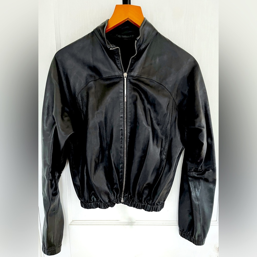 COPY - Women’s Gucci Black Leather Jacket Size S